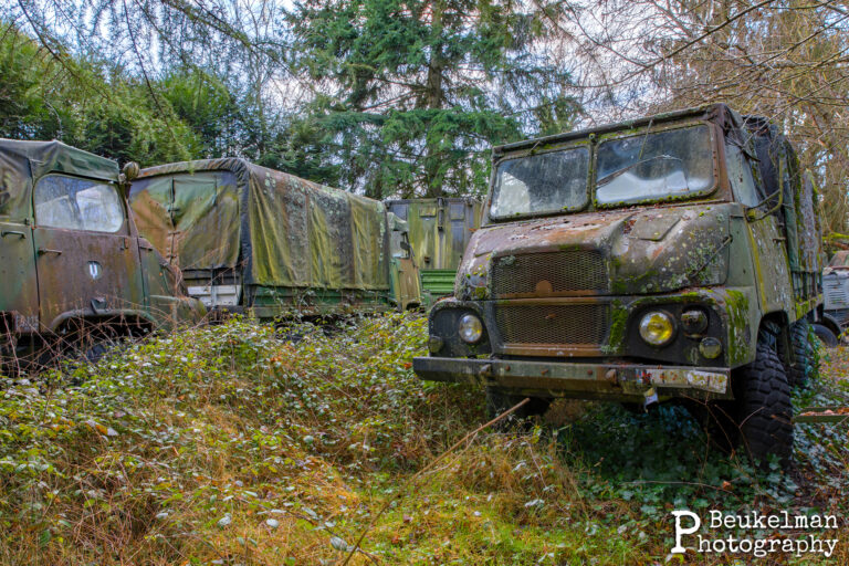Abandoned Military Vehicles