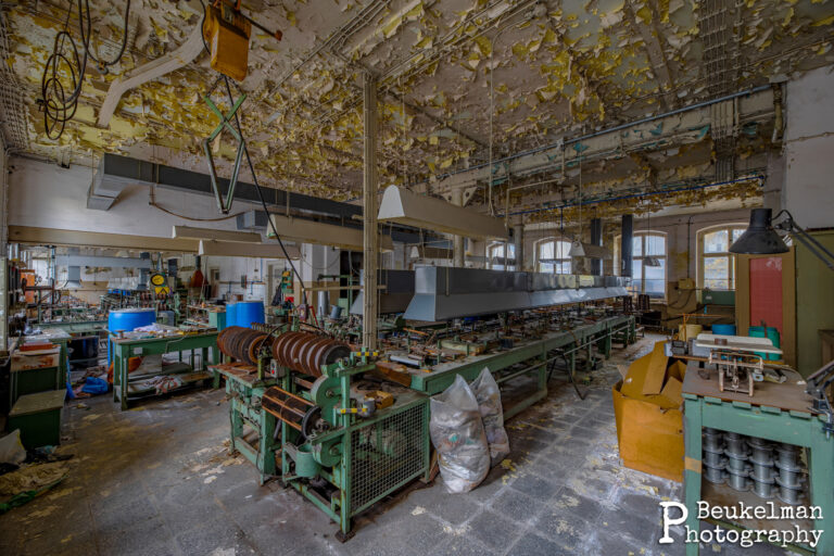 Abandoned german textile factory